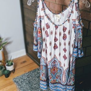 Shoulder Cutout Tunic